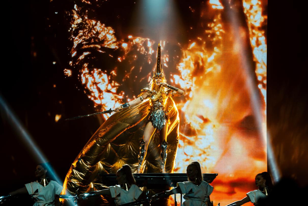 У Палаці спорту відгримів концерт Полякової